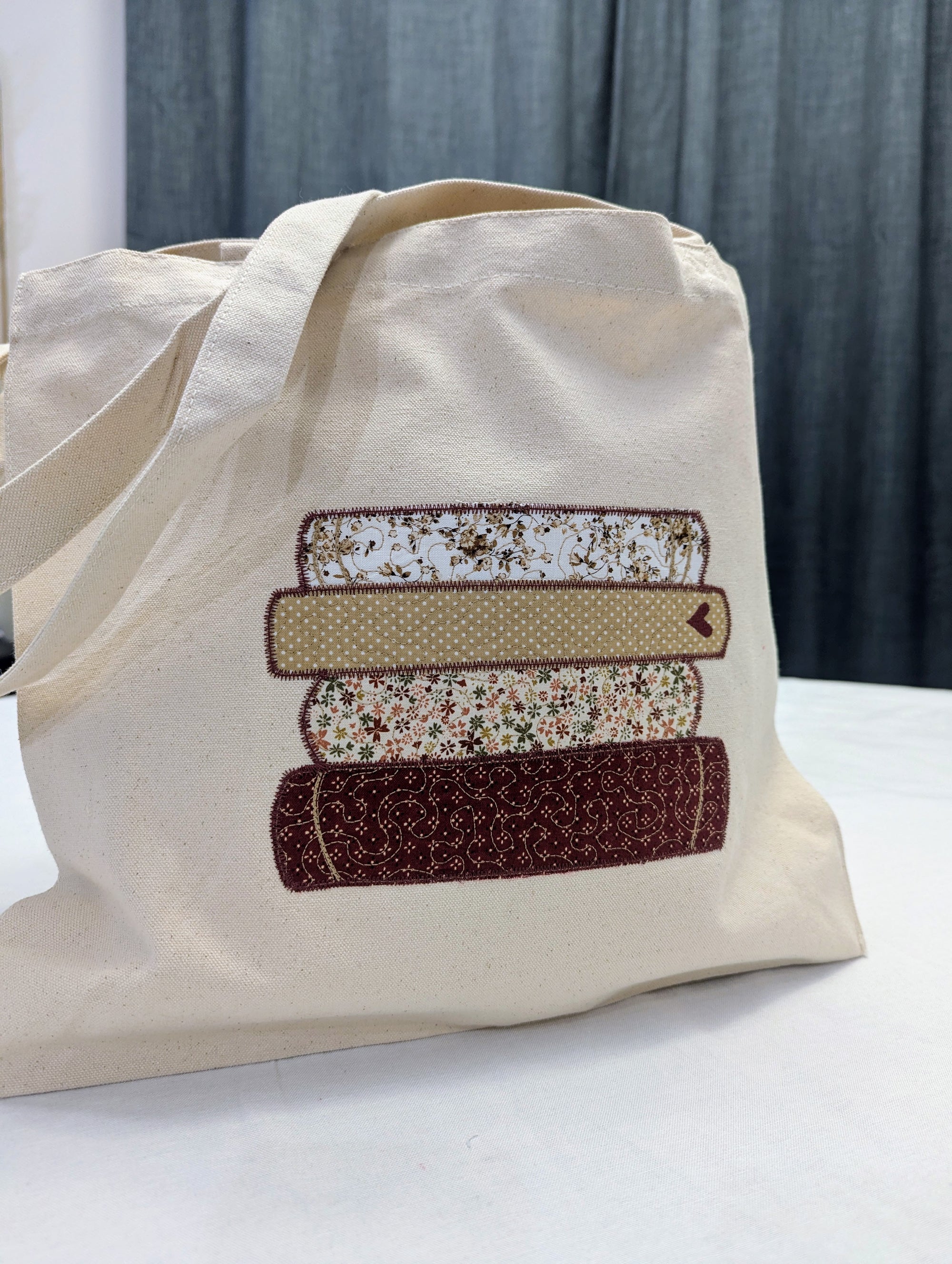 Applique Book Tote
